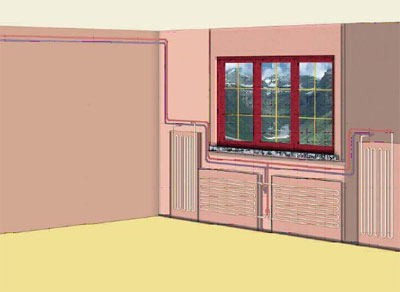 Planterm hűtő-fűtő panel kialakítása - 1
